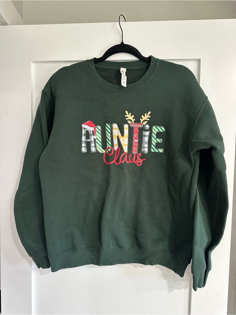 Rustic United “Auntie Claus” Crewneck Sweatshirt